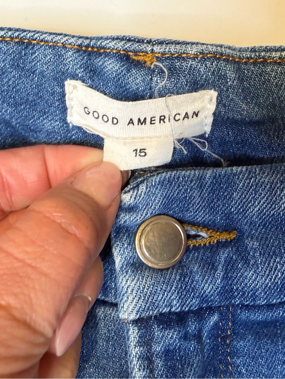 Good American ‘Good Curve Straight’ Jeans Size 15 - Picture 3 of 7
